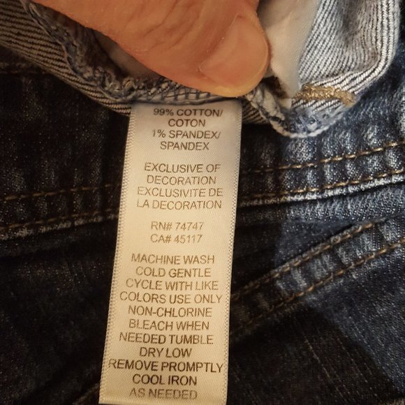 Natural Reflections Jeans NRJ Size 6P - Picture 14 of 15